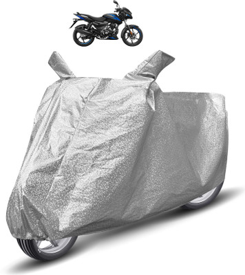 MOCKHE Waterproof Two Wheeler Cover for Bajaj(Pulsar 125, Silver)