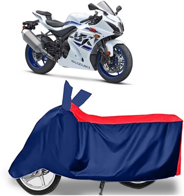 AUTO PEARL Two Wheeler Cover for Suzuki(GSX-R1000 ABS, Red, Blue)