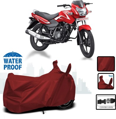 WMIZEXA Waterproof Two Wheeler Cover for TVS(Sport, Maroon)