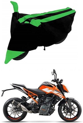 Ascension Two Wheeler Cover for KTM(250 Duke, Green, Black)