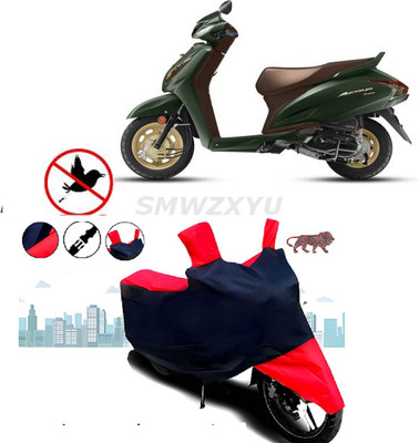smwzxyu Waterproof Two Wheeler Cover for Honda(Activa 6G, Blue, Red)