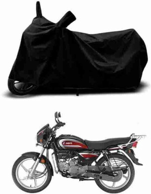 Matt Moon Two Wheeler Cover for Hero(Glamour Programmed FI BS6, Black)