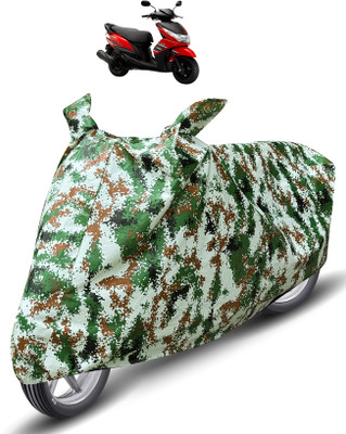 MOCKHE Waterproof Two Wheeler Cover for Yamaha(Ray Z, Green)