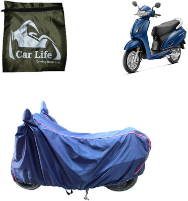 Car Life Two Wheeler Cover for Honda(Activa 6G, Silver)