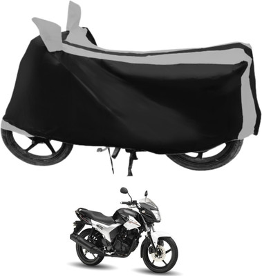 Euro Care Waterproof Two Wheeler Cover for Yamaha(SZ R, Silver)