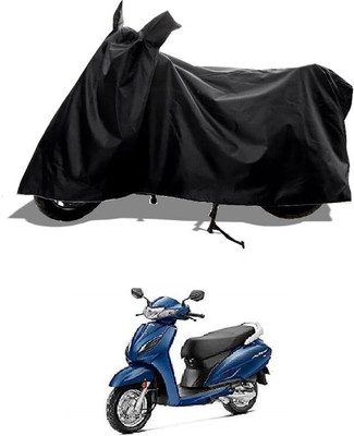 AASHTIK MART Two Wheeler Cover for Honda(Activa, Black)