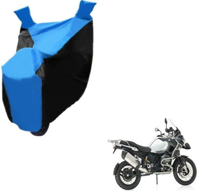 MMSSTAR Waterproof Two Wheeler Cover for BMW(R 1200 GS, Black, Blue)