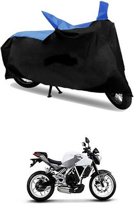 MMSSTAR Waterproof Two Wheeler Cover for Hyosung(Blue, Black)