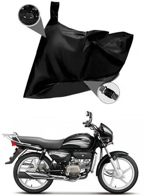 AASHTIK MART Two Wheeler Cover for Hero(MotoCorp Splendor Plus, Black)