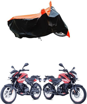 VESMEI Two Wheeler Cover for Bajaj(Pulsar NS125 BS6, Orange)