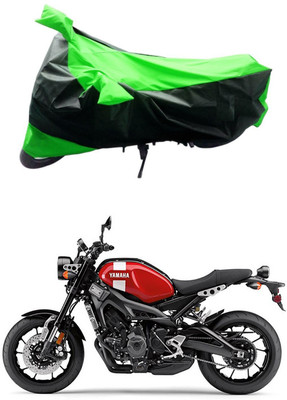MMSSTAR Waterproof Two Wheeler Cover for Yamaha(XSR155, Green, Black)