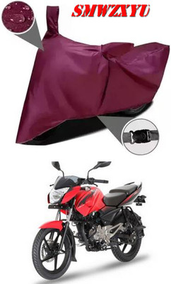smwzxyu Waterproof Two Wheeler Cover for Bajaj(Pulsar 135 LS DTS-i, Maroon)