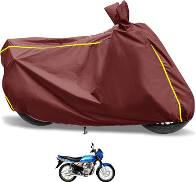 Euro Care Waterproof Two Wheeler Cover for Bajaj(Wind 125, Maroon)