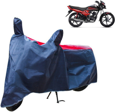 DeepShakshi AUTOMOTIVE Waterproof Two Wheeler Cover for Honda(Dream Yuga, Red, Blue)