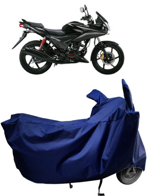 Amexride Two Wheeler Cover for Honda(Stunner CBF, Blue)