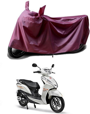SMDP Waterproof Two Wheeler Cover for Ampere(Magnus BS6, Maroon)