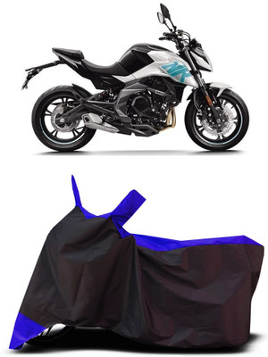 VESMEI Two Wheeler Cover for CFMoto(400NK, Blue)