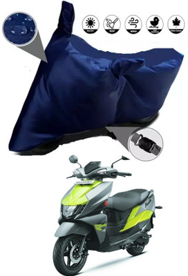 RONISH Waterproof Two Wheeler Cover for Suzuki(Avenis 125, Blue)
