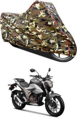 GOSHIV-car and bike accessories Waterproof Two Wheeler Cover for Suzuki(Gixxer 250, Yellow)