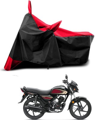 KEDIT Two Wheeler Cover for Honda(CD 100 SS, Red, Black)