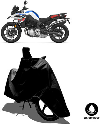 Amexride Waterproof Two Wheeler Cover for BMW(F 750 GS, Black)