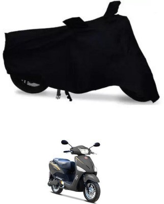 APNEK Waterproof Two Wheeler Cover for Hero(Electric Optima HS500 ER BS6, Black)