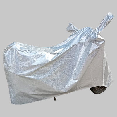 AUTOFIT Waterproof Two Wheeler Cover for TVS(Pep Plus BS6, Silver)