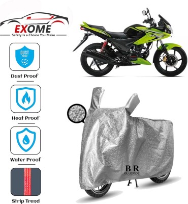 EXOME Two Wheeler Cover for Honda(CBF Stunner, Silver)