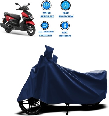 GOSHIV-car and bike accessories Waterproof Two Wheeler Cover for Yamaha(RayZR 125 Fi, Blue)