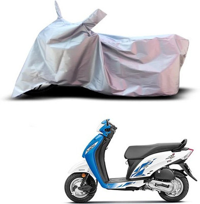 Varnwal E Commerce Waterproof Two Wheeler Cover for Honda(Activa i, Silver)