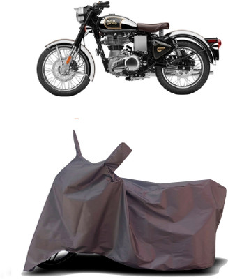 VESMEI Two Wheeler Cover for Royal Enfield(Classic Gunmetal BS6, Blue)