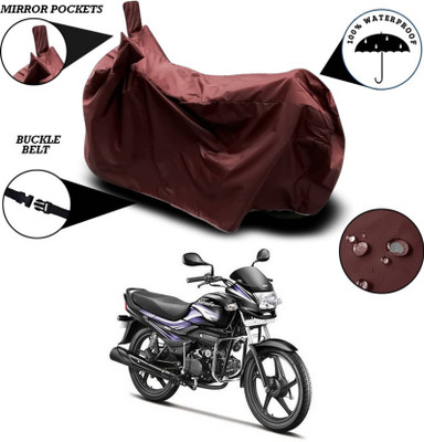 AASHTIK MART Two Wheeler Cover for Hero(Super Splendor, Maroon)