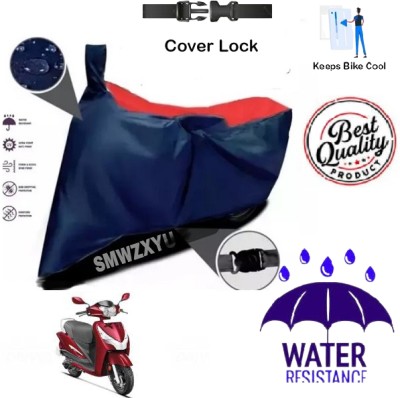 smwzxyu Waterproof Two Wheeler Cover for Hero(Destini 125, Red, Blue)