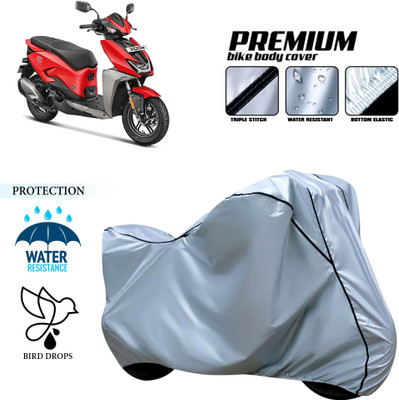GOSHIV-car and bike accessories Waterproof Two Wheeler Cover for Hero(Silver)
