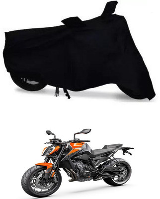 THE REAL ARV Waterproof Two Wheeler Cover for KTM(890 Duke, Black)
