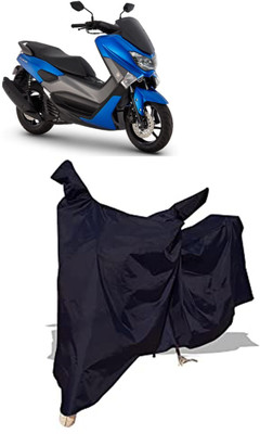 Amexride Two Wheeler Cover for Yamaha(NMax 155 BS6, Black)