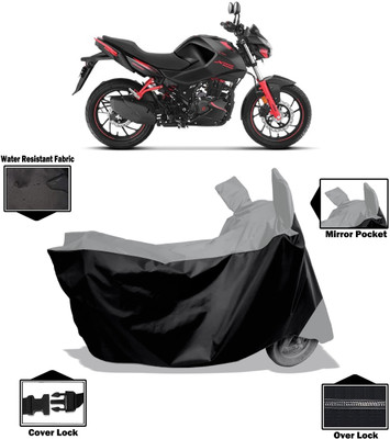 Amexride Two Wheeler Cover for Hero(Xtreme 160 R, Grey)
