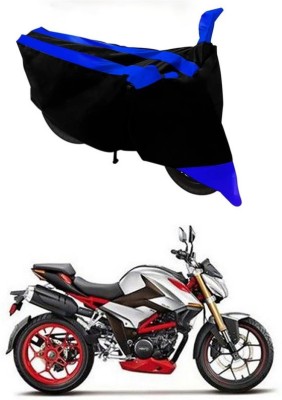 Ascension Two Wheeler Cover for Hero(XF3R BS6, Blue, Black)