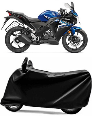 V VINTON Two Wheeler Cover for Honda(CBR 150R, Black)