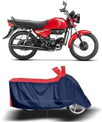 DeepShakshi AUTOMOTIVE Waterproof Two Wheeler Cover for Hero(HF Dawn, Blue)