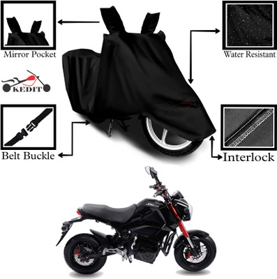 KEDIT Two Wheeler Cover for Universal For Bike(Black)