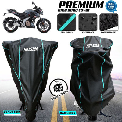 AutoGalaxy Waterproof Two Wheeler Cover for Bajaj(Pulsar N160, Black)