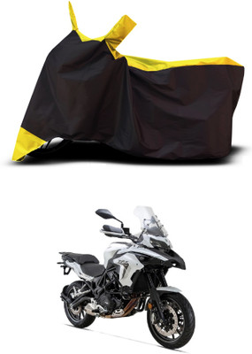 VESMEI Two Wheeler Cover for TVS(Teenz, Yellow)
