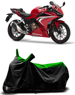 VESMEI Two Wheeler Cover for Honda(CBR500R BS6, Green)