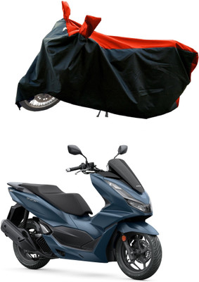 DeepShakshi AUTOMOTIVE Waterproof Two Wheeler Cover for Honda(PCX 125, Red)