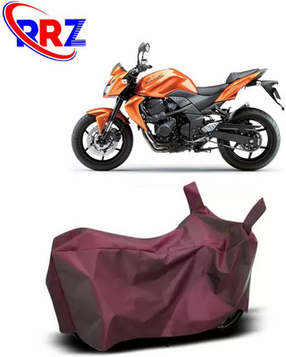 RRZ Waterproof Two Wheeler Cover for Kawasaki(Z750, Maroon)