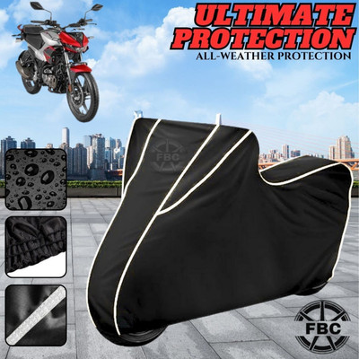 AUTOCAD Waterproof Two Wheeler Cover for Hero(Xtreme, Black)