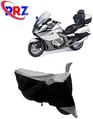 RRZ Waterproof Two Wheeler Cover for BMW(K 1600, Black, Grey)