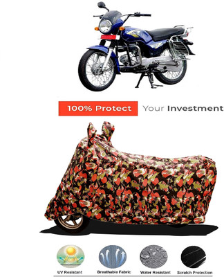 Amexride Two Wheeler Cover for Kinetic(Boss, Multicolor)