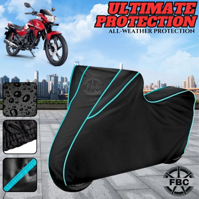 OliverX Waterproof Two Wheeler Cover for Honda(Shine, Black)